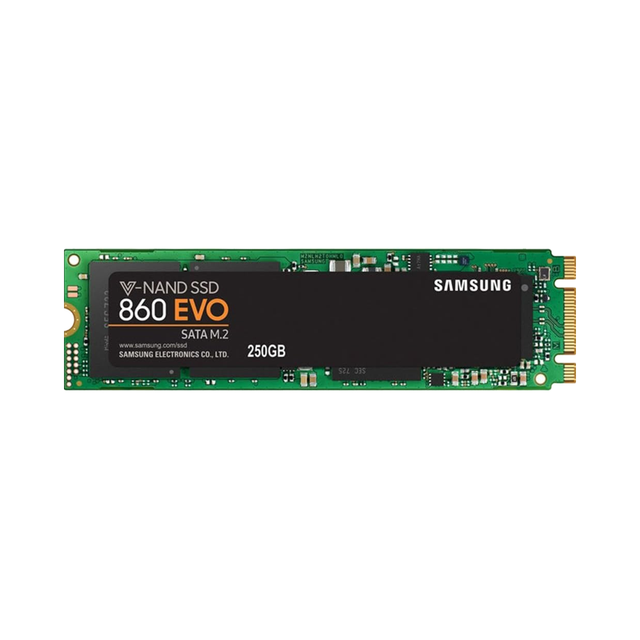 New 250GB 860 EVO SSD M.2 SATA Internal with V-NAND Technology (MZ-N6E250BW) China