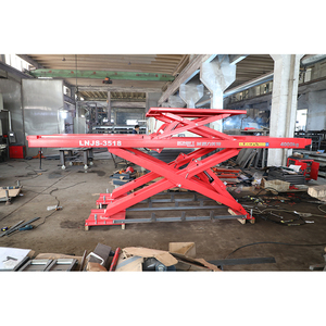 Sollevatore Idraulico a Forbice a Quattro Cilindri ULJS-3518, Capacità 4000KG, Elettrico, per <span class=keywords><strong>Officina</strong></span> Allineamento Ruote Auto - Product Image 1