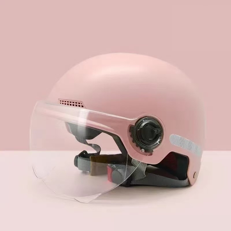 Marco corto rosa cereza transparente