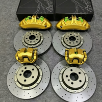 Discos de Freno de Cerámica de Carbono Premium para Bentley, Aston Martin, Lexus IS250 RCF, BMW F10 M5, Audi A7, 355x34mm, Flotantes