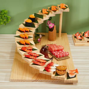 <span class=keywords><strong>จาน</strong></span>ซูชิไม้สไตล์ญี่ปุ่น BAMBUS - <span class=keywords><strong>จาน</strong></span><span class=keywords><strong>หมุน</strong></span>สำหรับซูชิและซาชิมิ - Product Image 1