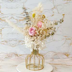 Ramo de Flores Secas Naturales a Granel <span class=keywords><strong>con</strong></span> Hojas Secas de <span class=keywords><strong>Eucalipto</strong></span> y Algodón - Proveedor de Decoración Rústica para el Hogar, Ecológica y Duradera - Product Image 6