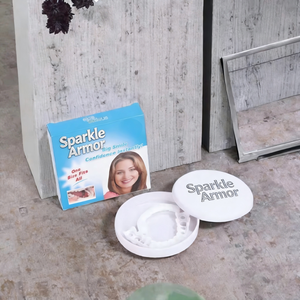 แผ่นไม้อัดติดฟันปลอมแบบยืดหยุ่นได้สวมใส่สบายอุปกรณ์เสริมฟอกฟันขาวอเนกประสงค์ด้านบน - Product Image 3