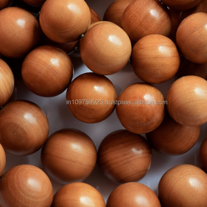 108 perles de bois de santal perles de bois de prière religieuse pour la pratique spirituelle perles en vrac fabrication de bijoux - Product Image 1