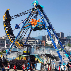 Manège à Bateaux Balançants sur le Thème des Pirates pour Parc d'Attractions, Manège de Foire, Manège de Carnaval, <span class=keywords><strong>Bateau</strong></span> <span class=keywords><strong>Pirate</strong></span> pour Enfants et Adultes à Vendre - Product Image 5