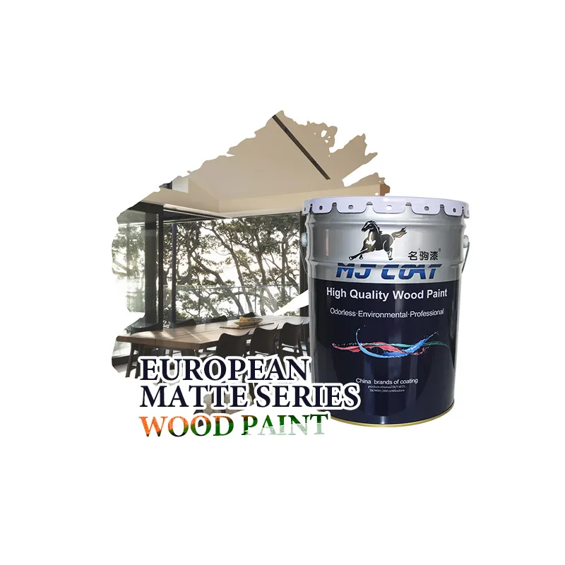 MJコートNCマットアイアンレッドトップコート高性能ニトロセルロースウッド家具溶剤塗料