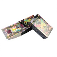 Cartes de tarot personnalisées avec impression sur papier noir finition lisse - Jeu d'oracle - Portable, écologique et durable - Utilisation familiale