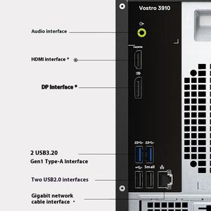 Tour Dells <span class=keywords><strong>Vostro</strong></span> <span class=keywords><strong>3910</strong></span> | Intel Core I3-12100 8 Go de RAM 256 Go SSD WiFi Bluetooth Performance rapide pour le travail - Product Image 6