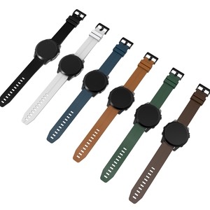 Bracelets TPU respirants à libération rapide 20/22/26 mm pour <span class=keywords><strong>Garmin</strong></span> <span class=keywords><strong>Fenix</strong></span> 7 7S 7X 6S 6 6X <span class=keywords><strong>5S</strong></span> 5 avec grain de cuir ou bracelet de montre <span class=keywords><strong>Garmin</strong></span> - Product Image 4