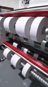 Nhãn rượu WHIT giấy bóng nhãn bán giấy bóng Jumbo cuộn tự dính giấy chủ CuộN - Product Image 4