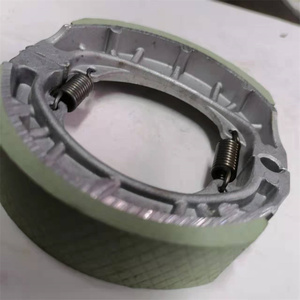 Plaquettes de frein à disque <span class=keywords><strong>avant</strong></span>, bloc de sabot de frein à tambour arrière, plaquettes de frein de <span class=keywords><strong>moto</strong></span> CG125 CG150 GY6125 HJ70 - Product Image 3