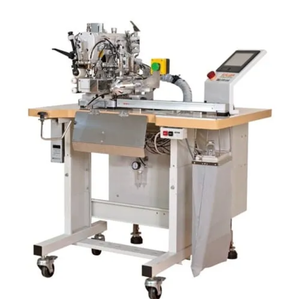 Machine automatique SiRUBA ASC-UWB100M pour l'attache de ceintures et d'élastiques de boxers et de pantalons de sport, machine à interlock - Product Image 1
