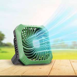 Ventilateur de bureau haute puissance, rechargeable par USB, silencieux, portable, pour l'extérieur - Product Image 3