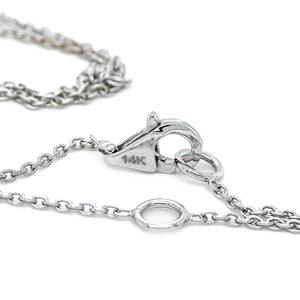 Colgante Unisex Personalizable con Diamante Redondo de 2 Quilates Cultivado en Laboratorio, Certificado IGI, Chapado en Oro de 14K - Product Image 5