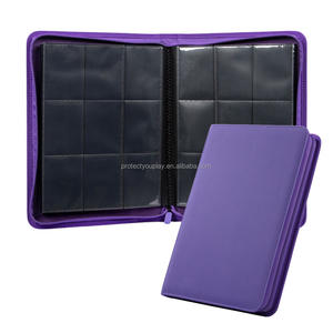 El mejor mini álbum de <span class=keywords><strong>Pokemon</strong></span> MTG de Snorlax con cubierta de cuero sin anillos, carpeta de Cartas coleccionables de fútbol pequeño de Dragon Ball de béisbol personalizada - Product Image 1