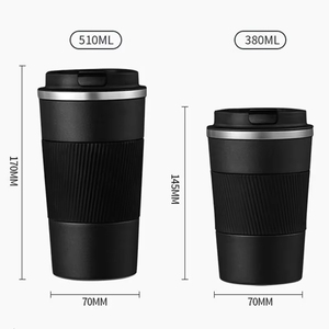 Wholesale Stainless Steel Cup & Portable <b>Coffee</b> Shop Style Non-Slip Bottle for Home Use - Product Image 6