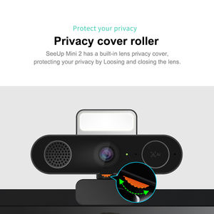 Beste Prijs Alles <span class=keywords><strong>In</strong></span> Een Usb Webcam 2K Auto-Framing Pc Computer Webcamera Met Microfoon En Luidspreker Ring Licht - Product Image 3
