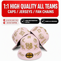 Gorras de Béisbol de Alta Calidad con 6 Paneles, Bordado 3D Personalizado, Visera Curva de Pana, Gorras Deportivas con Letras