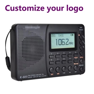 Factory Direct Portable Digital Radio FM AM SW BT TF Card MP3 Player with USB Charging and LCD Display for Students and Seniors - Product Image 1