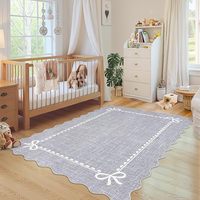 Moderner Abstrakter Rutschfester Polyester Wohnzimmer-Teppich Teppich-Sets für den Heimgebrauch