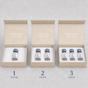 Caja de embalaje personalizada para viales de papel de 3 ml con espuma - Product Image 2