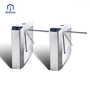 스테인레스 스틸 체육관 삼각대 개찰구 게이트 <span class=keywords><strong>RFID</strong></span> 보안 삼각대 개찰구 피트니스 센터 스윙 게이트 자동화 - Product Image 1