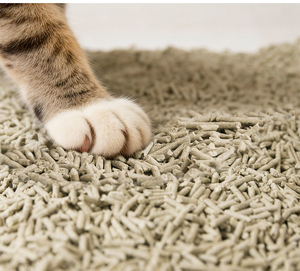 Innovative Umweltfreundliche Biologisch Abbaubare Staubfreie Bambus-Katzenstreu Verbesserte Geruchskontrolle Spülbar Schnell Klumpend Hochwirksam - Product Image 5
