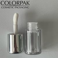Emballage cosmétique vide à marque privée avec bouchon à vis, imprimé en sérigraphie, pour blush liquide, rouge à lèvres et joues
