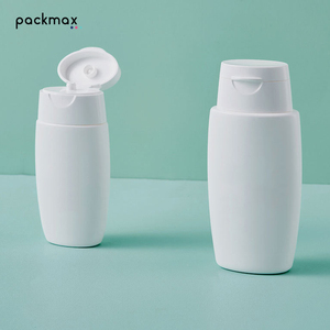 In Stock White PE Squeeze Bottle for <b>Sunscreen</b> Face Mask Primer - Portable Travel Cosmetic Refillable Container - Product Image 2