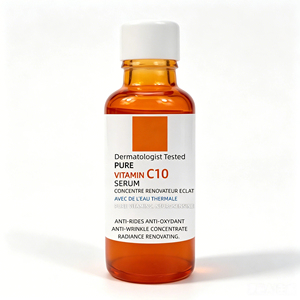 Concentrado Facial con 10% de Vitamina C y Ácido Hialurónico de Grado Dérmico, Suero Antioxidante y Antienvejecimiento, Sin Perfume, para Piel Sensible - Product Image 3