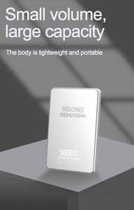 C148A Banco <span class=keywords><strong>de</strong></span> Energía Magnético Ultrafino <span class=keywords><strong>de</strong></span> 7.3mm con Indicador LED, Diseño <span class=keywords><strong>de</strong></span> Logotipo Personalizado Gratuito para 5000mAh <span class=keywords><strong>de</strong></span> Energía Portátil - Product Image 4