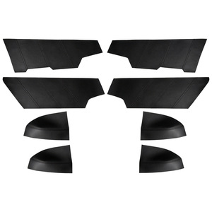 Honda Accord 7th Gen <b>Door</b> Panel Leather Cover True Microfiber Interior <b>Trim</b> Kit 2003-2007 - Product Image 3