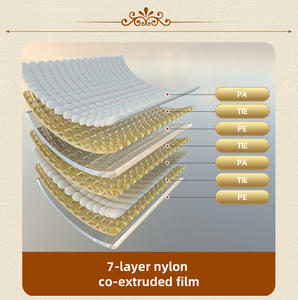 Bolsa de Vacío para Alimentos, Compresión de Grado Alimenticio, Sellador al Vacío con Cierre de Cremallera, Bolsa de Embalaje - Product Image 4