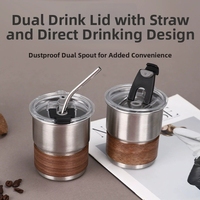 Tasse à café portable ZP RTS en acier inoxydable 304 pour camping, tasse isotherme monocouche pour voiture, tasse à bière, tasse à lait
