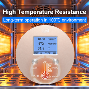Compteur d'énergie UV LS120 315-400 nm pour test de puissance et de température de lampe au mercure haute pression 365 nm - Product Image 6