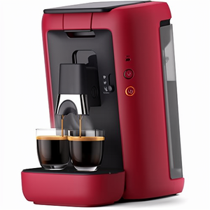 <span class=keywords><strong>Machine</strong></span> à café à dosettes <span class=keywords><strong>Senseo</strong></span> Maestro, fonction de mémoire, réservoir d'eau de 1,2 litre, couleur verte, rouge (CSA260/90) - Product Image 1