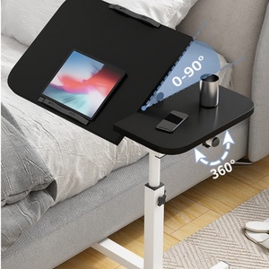 Bureau à domicile, chambre à coucher, lit paresseux, bureau d'étude, table d'ordinateur portable mobile et relevable au chevet du lit - Product Image 5