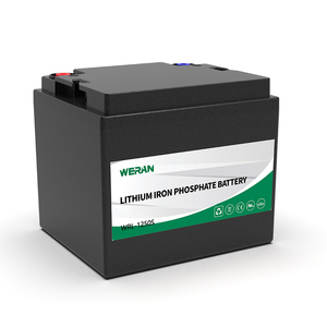 Weran <span class=keywords><strong>12V</strong></span> 50Ah高容量リン酸鉄リチウムバッテリー長サイクル寿命充電式バッテリーパックUN38.3認証 - Product Image 2