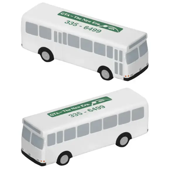 Goedkope Metro Bus Pu Stress Ballen/Metro Bus Stress Speelgoed/Metro Bus Anti Stress Bal