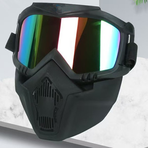 YSMLE Usine En Gros Conception De Sécurité Sports Masques D'équitation <span class=keywords><strong>Motocross</strong></span> Moto Visage Détachable <span class=keywords><strong>Masque</strong></span> De Sport En Plein Air - Product Image 2