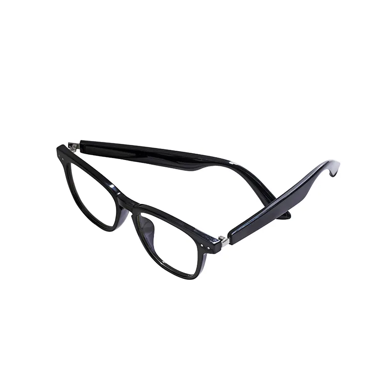 Kacamata Hitam Cerdas Anti Cahaya Biru, Pemutar Musik Gigi Biru TWS Kaca Pintar Kompatibel dengan IOS dan Android