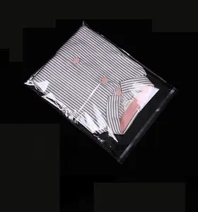 Manufacturer Custom Transparent OPP Packaging Bag Clear Plastic Self-adhesive Cellophane Bags