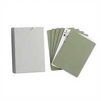 Cartas de Juego Personalizadas de Estilo Nórdico Minimalista, Papel de Núcleo Blanco de 310 g/m², Acabado Mate Suave al Tacto, Barniz, Logotipo Personalizado - Regalo para el Bienestar