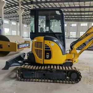 รถตักดิน Komatsu PC30 3ตันมอเตอร์ไฮดรอลิกแบบญี่ปุ่นใช้ต้นฉบับ - Product Image 6