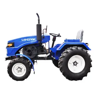 Langpak 15Hp 18Hp 20Hp 22Hp 2Wd חקלאות מיני טרקטור מכירה חדש סוג חוות מכונות חשמלי להתחיל 4X2 חוות גן טרקטורים