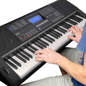 Clavier de <span class=keywords><strong>Piano</strong></span> Aiersi avec Touches Dynamiques Sensibles au <span class=keywords><strong>Toucher</strong></span> et USB MIDI, <span class=keywords><strong>Synthétiseur</strong></span> Électronique Simple pour la Pratique - Product Image 1