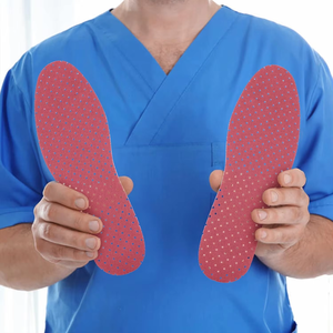 <span class=keywords><strong>Semelles</strong></span> respirantes pour chaussures, confort sportif, mousse de latex perforée, remplacement, taille homme femme 7 11, inserts écologiques - Product Image 4