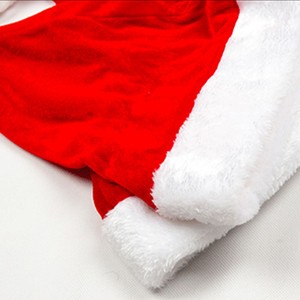 Noël mignon <span class=keywords><strong>pompon</strong></span> enfants fille garçon chapeau de noël unisexe couleur unie chaud velours en peluche enfant maman <span class=keywords><strong>Bonnet</strong></span> fête de noël bonnets casquette - Product Image 4