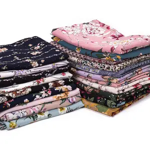 Expédition rapide Offre Spéciale hijabs écharpes 2020 mode musulmane châle en mousseline de soie foulard hijab avec impression de fleurs