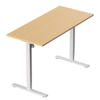 Bureau debout réglable en hauteur, électrique, avec moteur simple, 2 niveaux, ergonomique, pour le bureau à domicile, OEM
